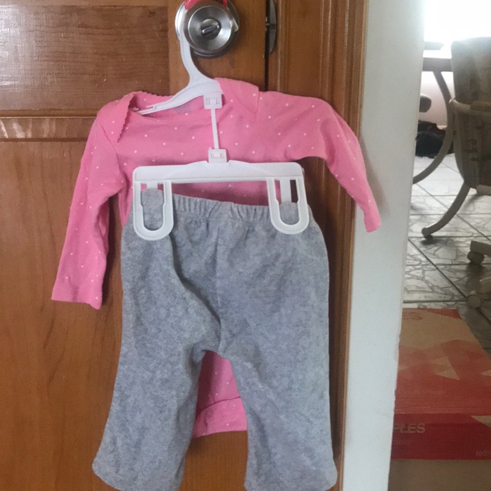 Two piece baby onesie outfit
